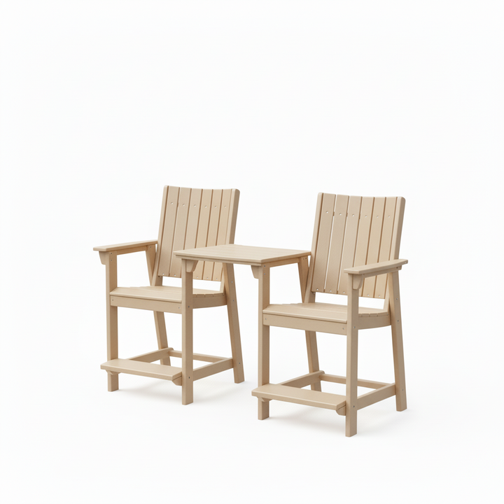 3pc Callaway Counter Height Tete-a-tete Set