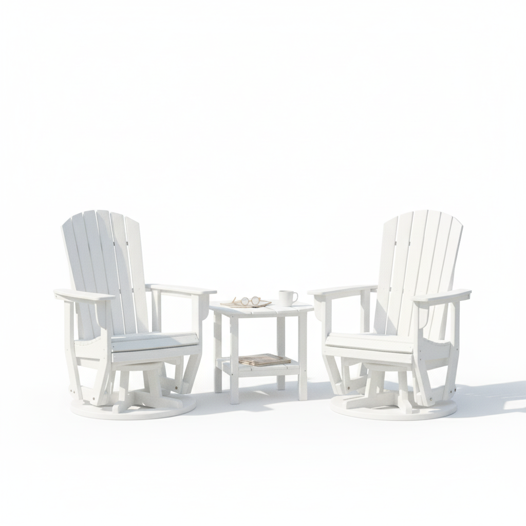 3pc St Simons Swivel Glider w/ Side Table