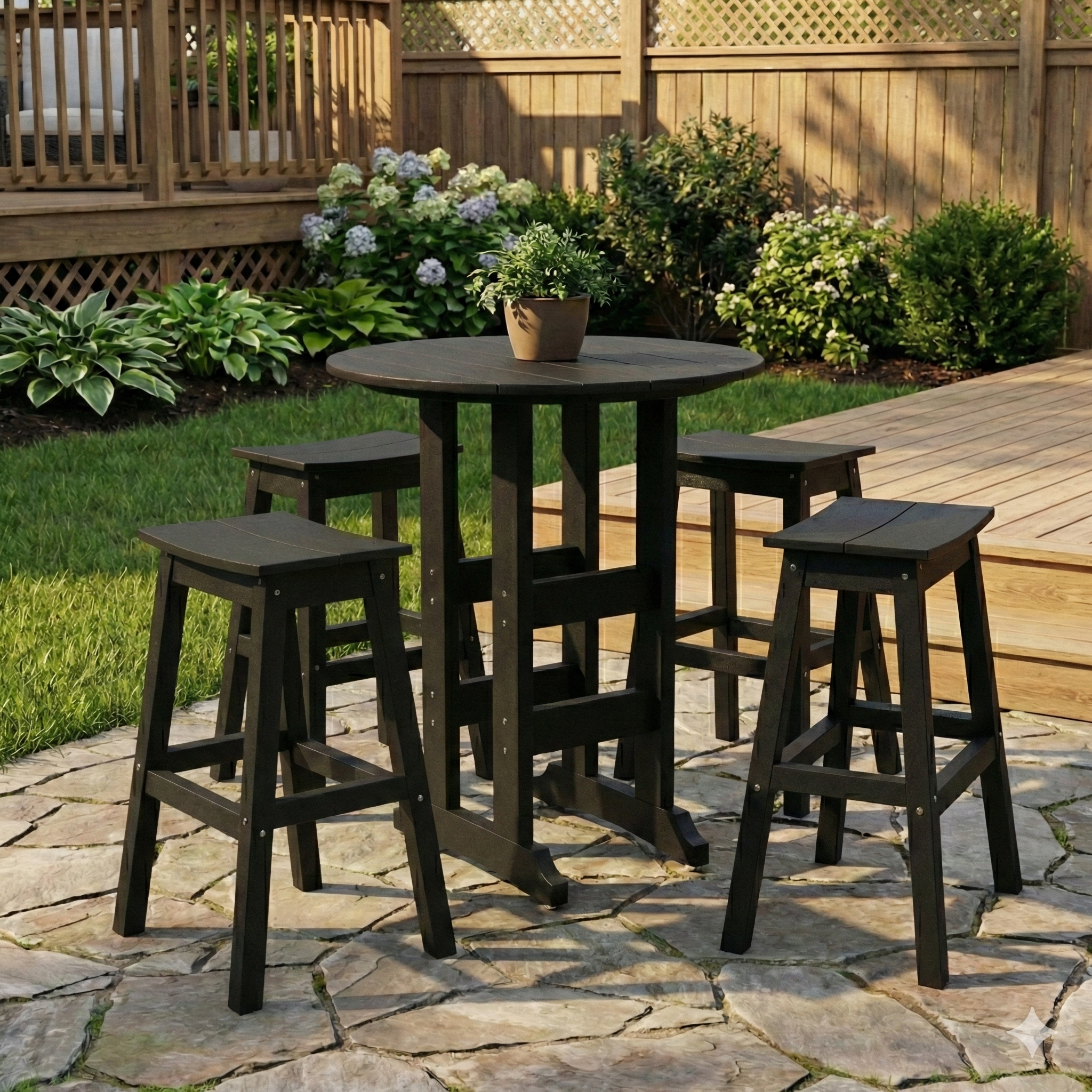 Saddle Bar Stool