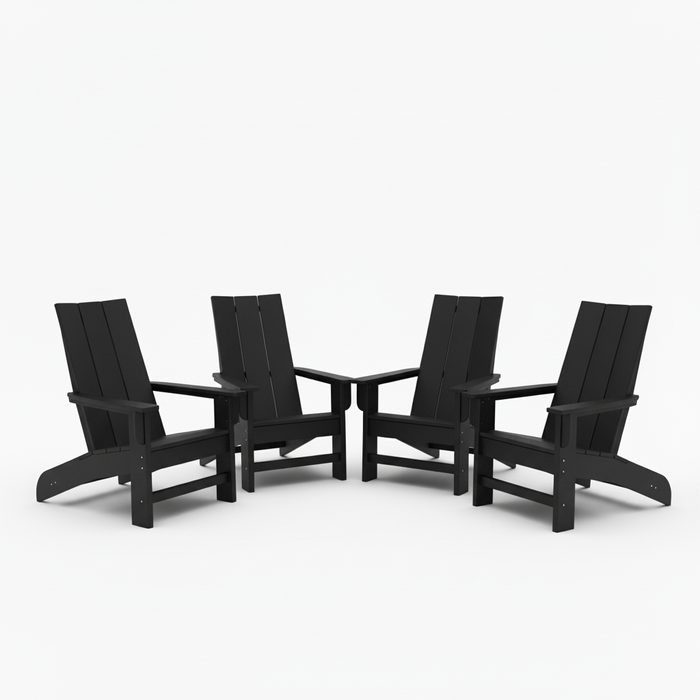 Savannah 4-Piece Adirondack Chair Set