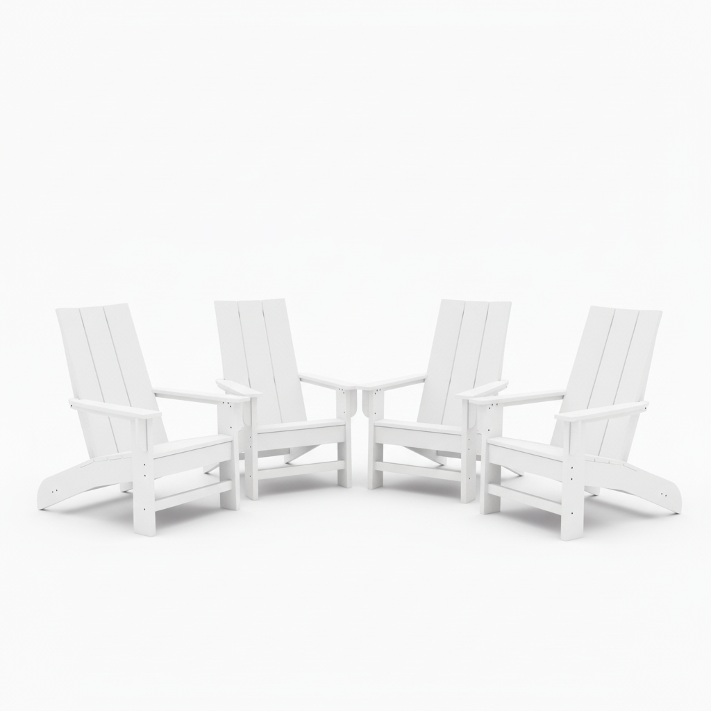4pc Savannah Adirondack Chair Set