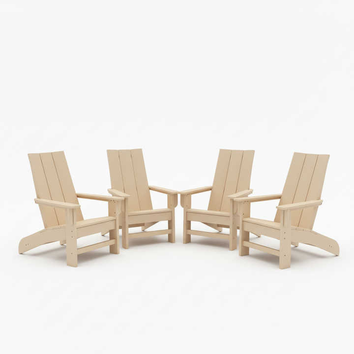 4pc Savannah Adirondack Chair Set