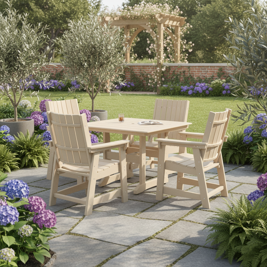 5pc Callaway Square Dining Set