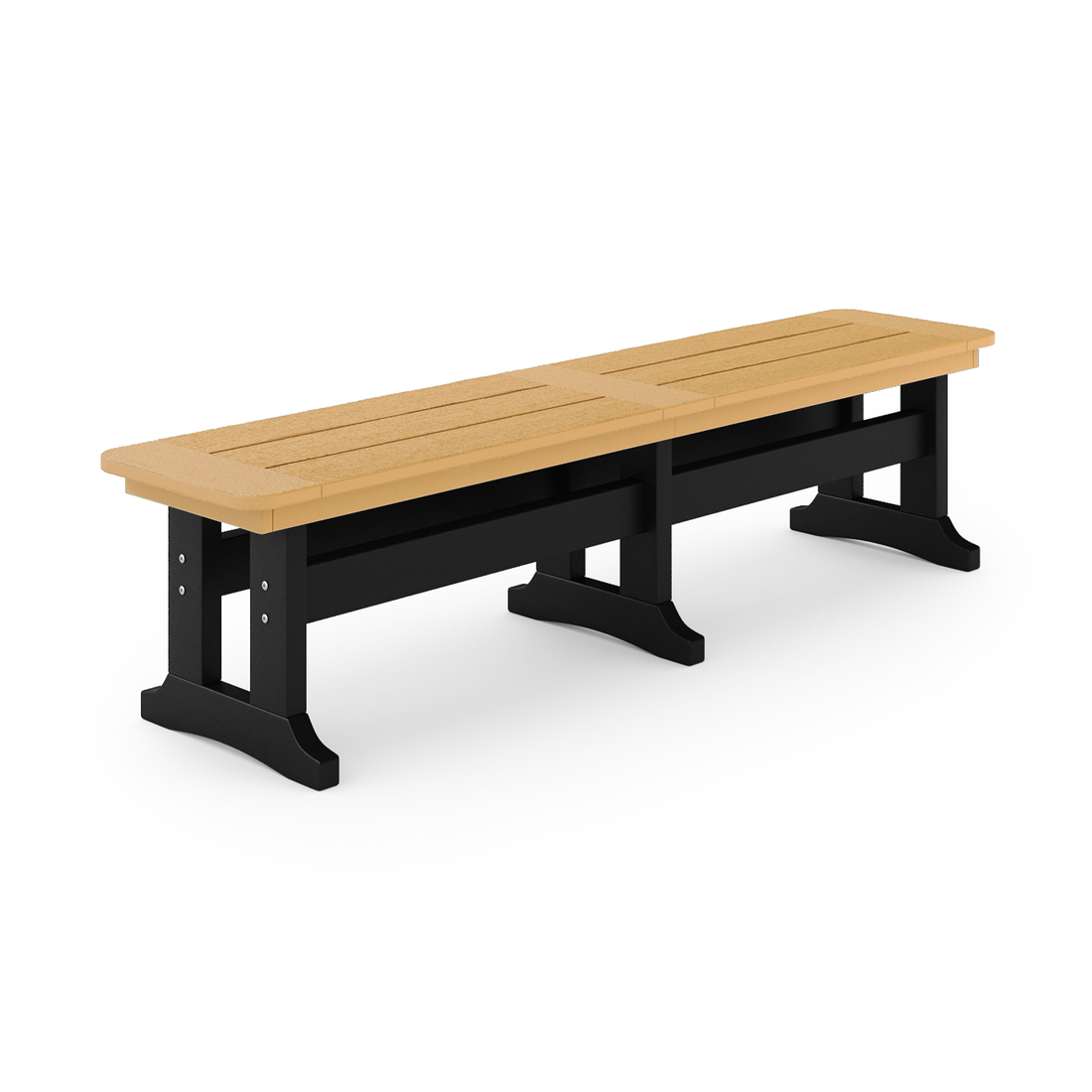 72" Savannah Backless Table Bench