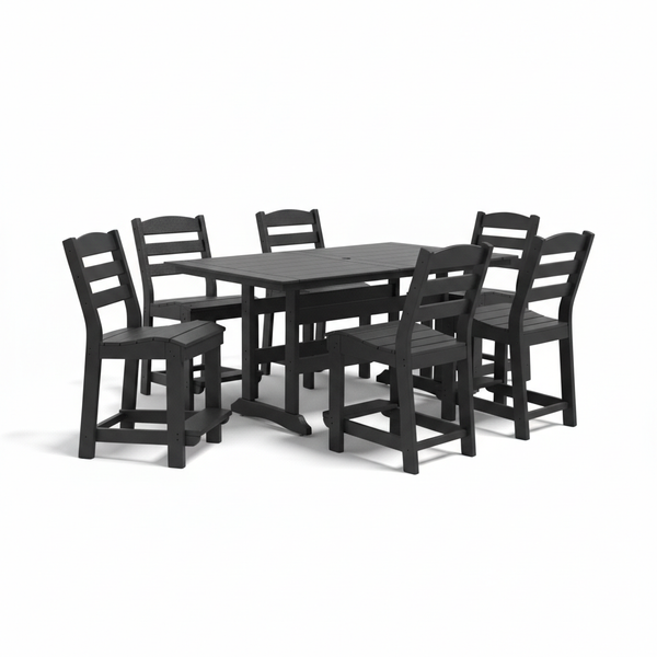 7pc Fairway Counter Height Dining Set