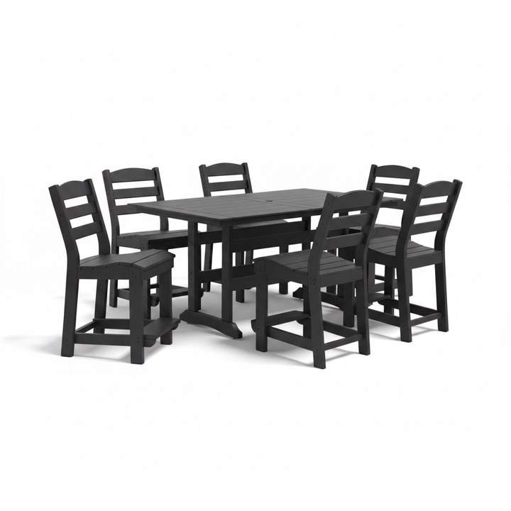 7pc Fairway Counter Height Dining Set
