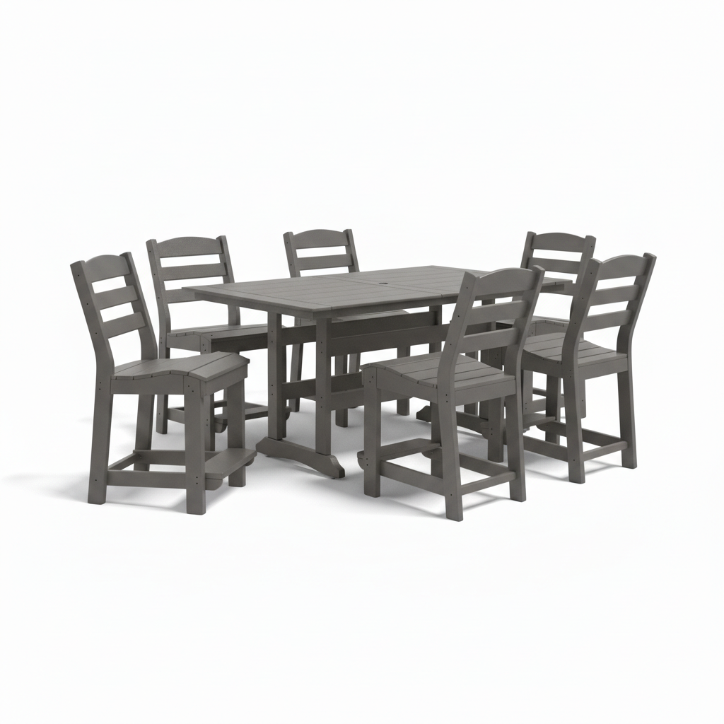 7pc Fairway Counter Height Dining Set
