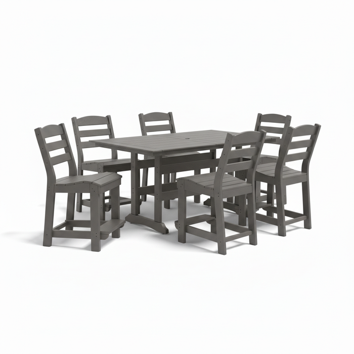 7pc Fairway Counter Height Dining Set