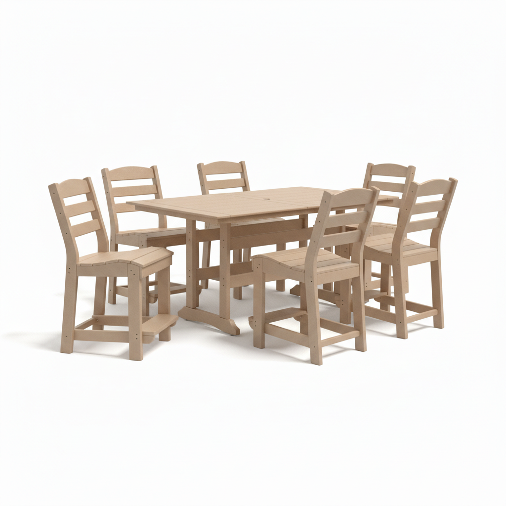 7pc Fairway Counter Height Dining Set