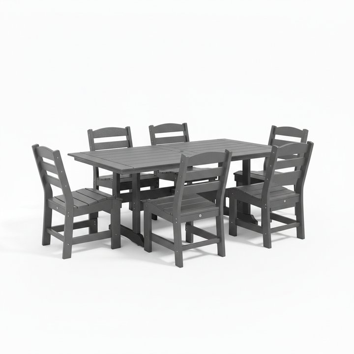 7pc Fairway Table Height Dining Set