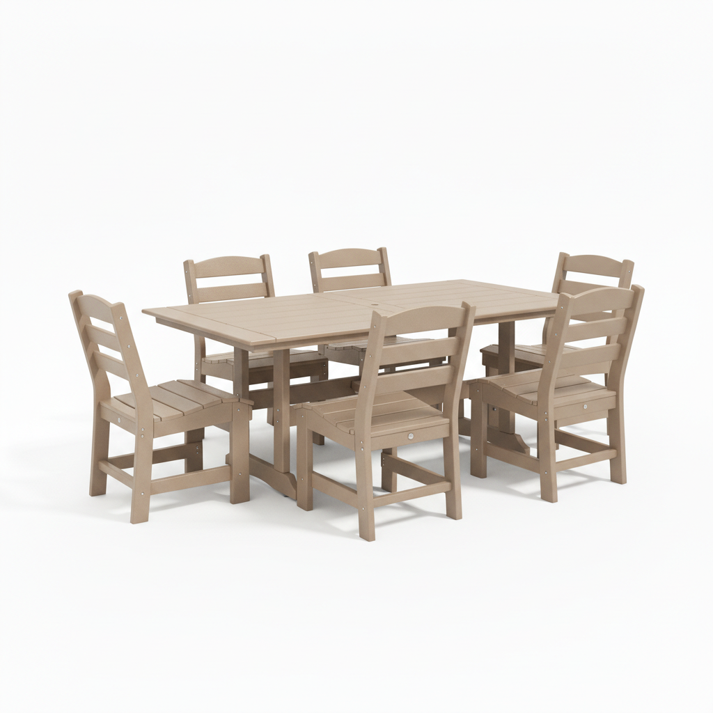 7pc Fairway Table Height Dining Set