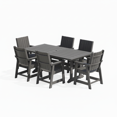 Callaway 7-Piece Farmhouse Dining Set