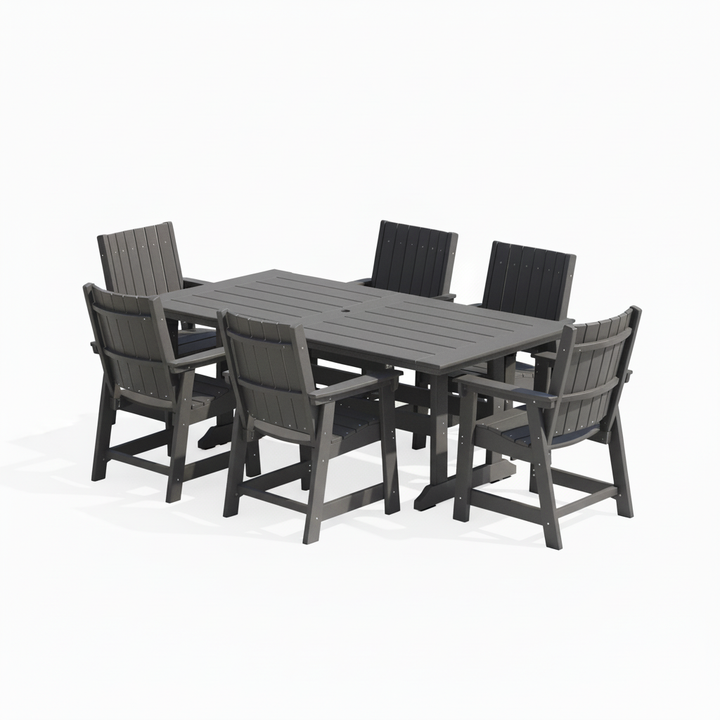 Callaway 7-Piece Farmhouse Dining Set