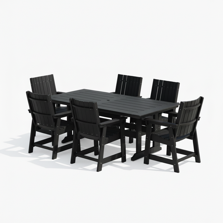 7pc Callaway Farmhouse Dining Set