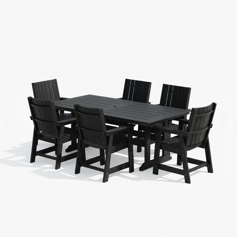 Callaway 7-Piece Farmhouse Dining Set
