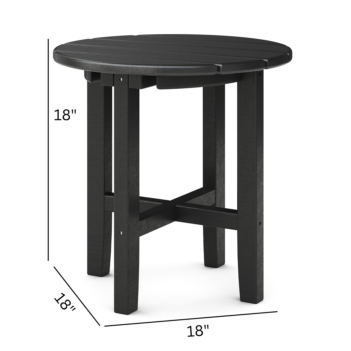 Callaway 3-Piece Porch Rocker Set with Side Table