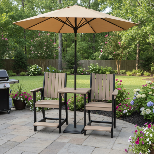 Callaway 3-Piece Counter-Height Tête-à-Tête Set