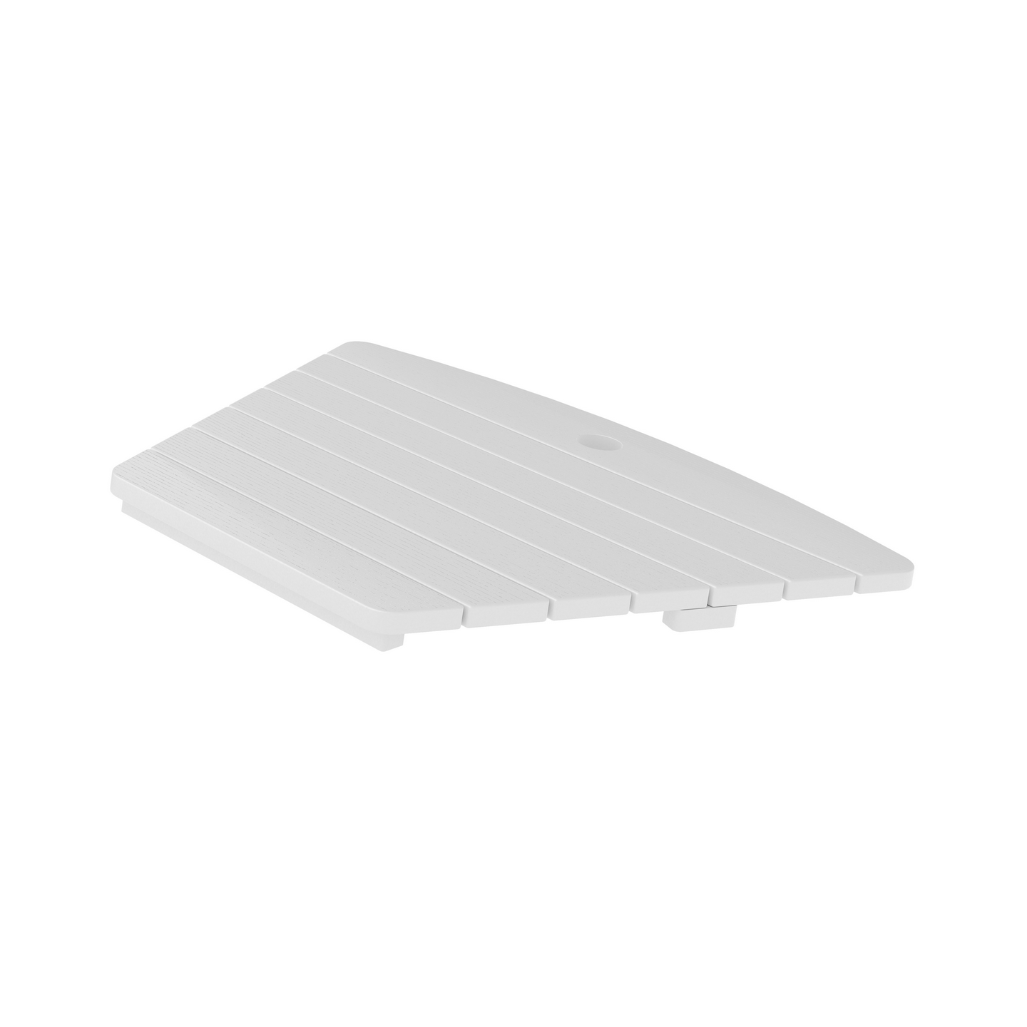 Harbor Grey Connector table with umbrella hole 