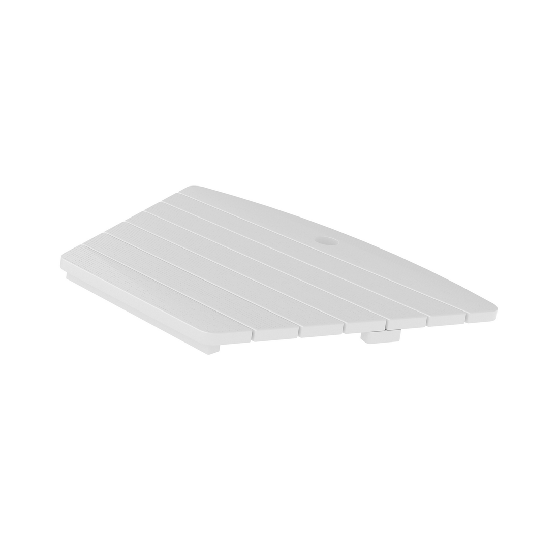 Harbor Grey Connector table with umbrella hole 