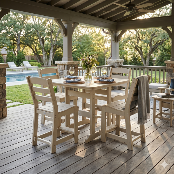 5pc Fairway Counter Height Dining Set