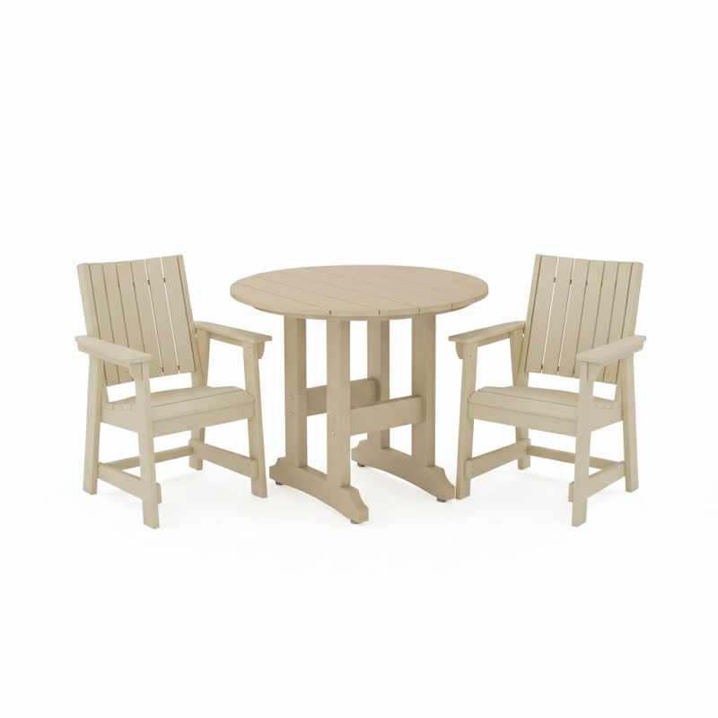 Callaway 3-Piece Round Dining Set