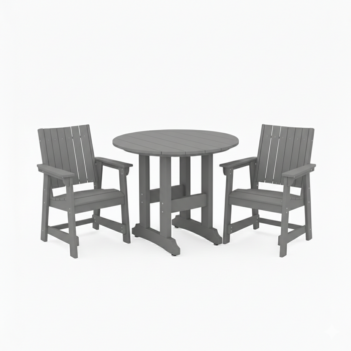 Callaway 3-Piece Round Dining Set