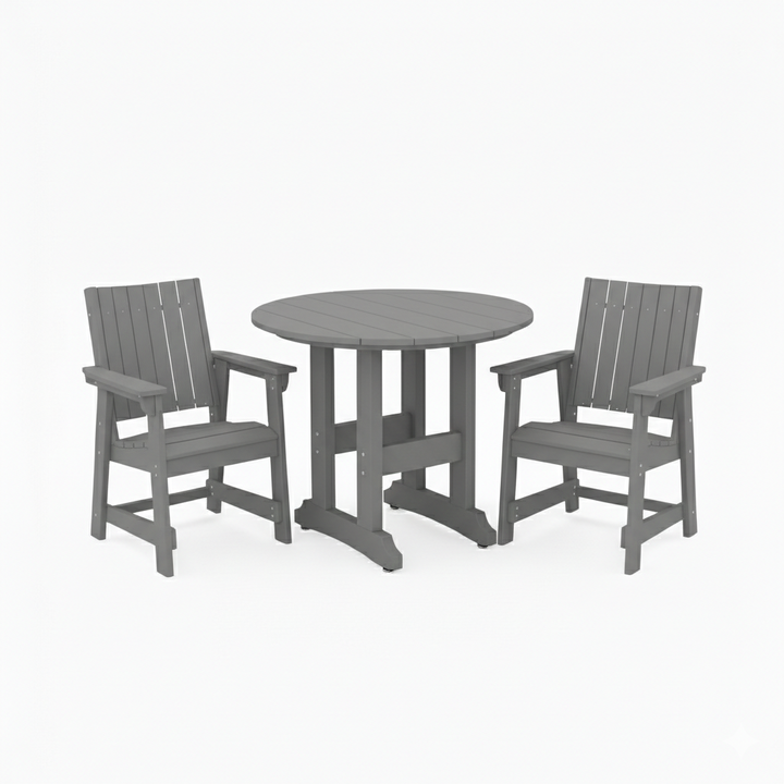 Callaway 3-Piece Round Dining Set