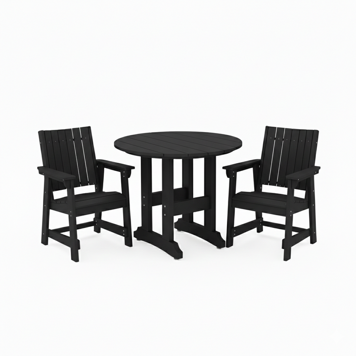 Callaway 3-Piece Round Dining Set
