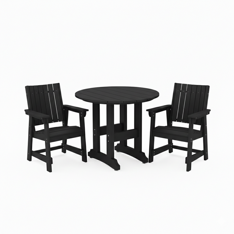 Callaway 3-Piece Round Dining Set
