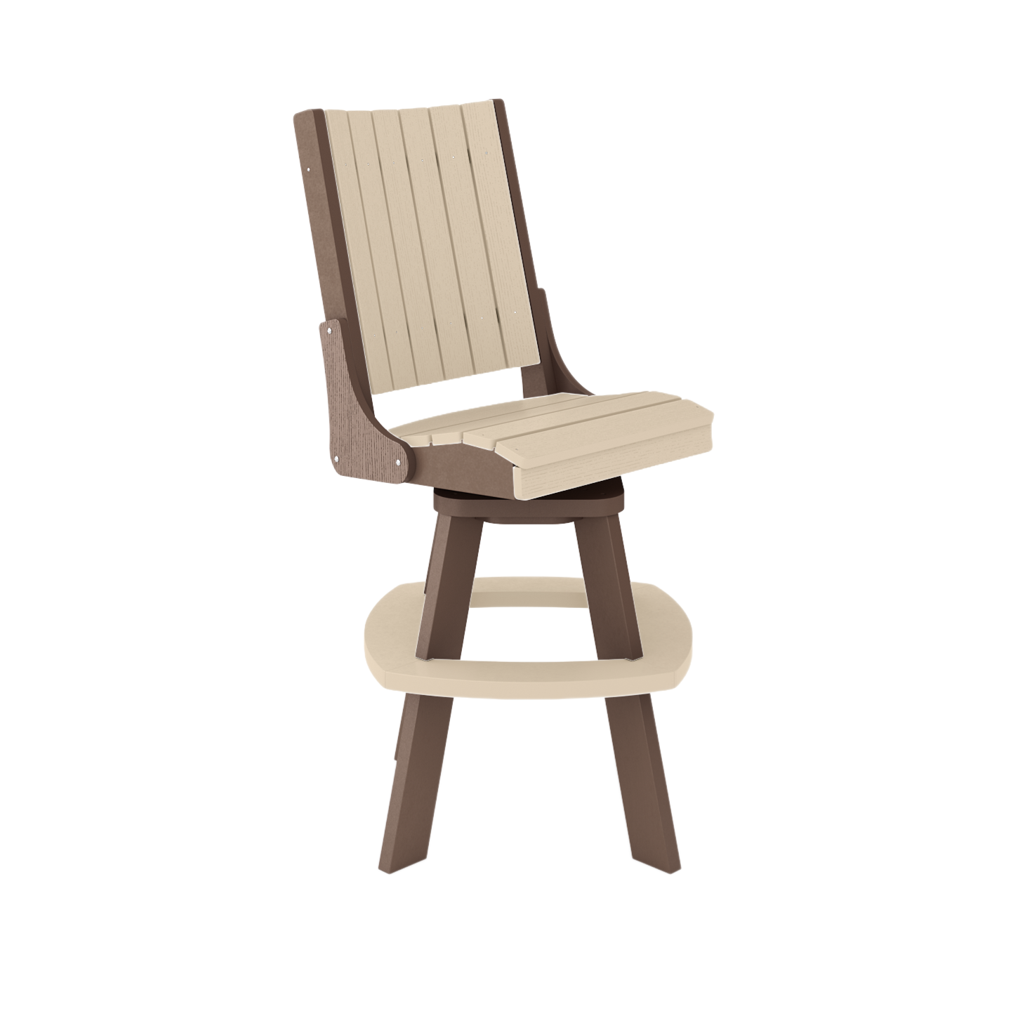 Callaway Armless Swivel Bar Chair