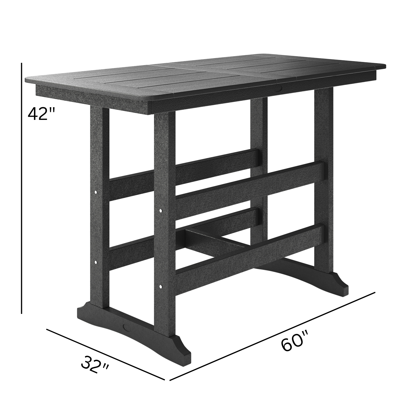 32X60 Savannah Bar Table