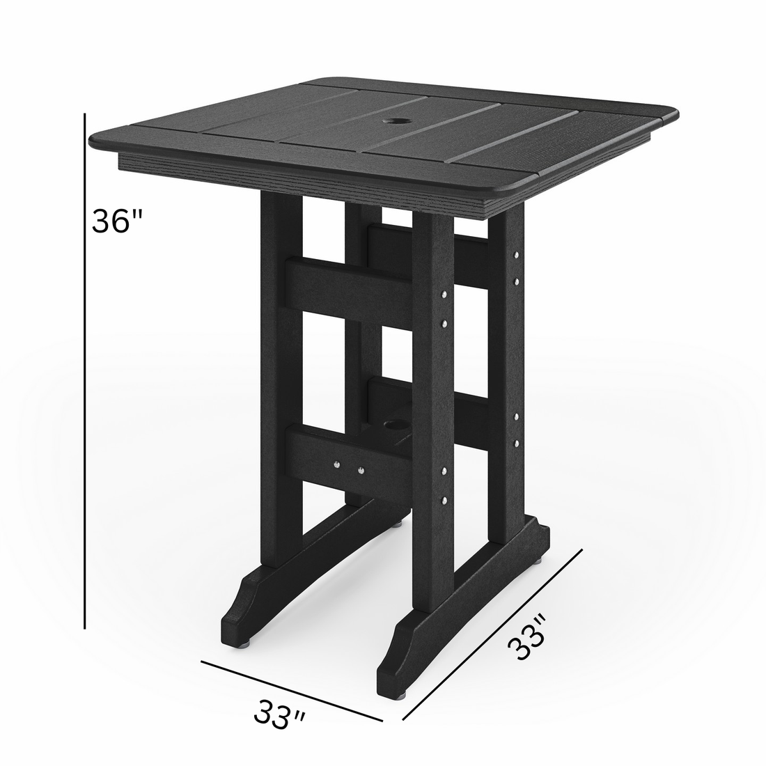 33" Savannah Square Counter Table