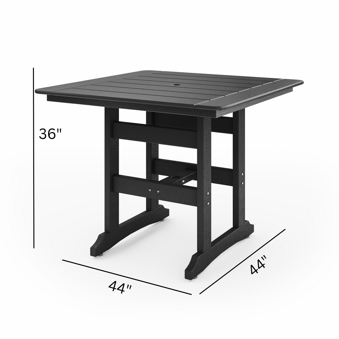 44" Savannah Square Counter Table