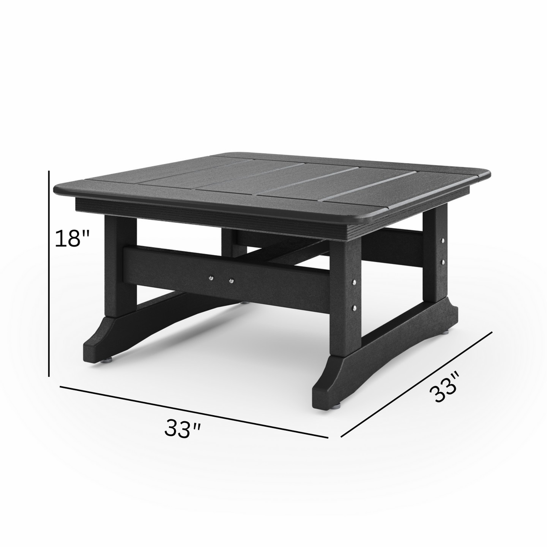 33" Savannah Square Coffee Table