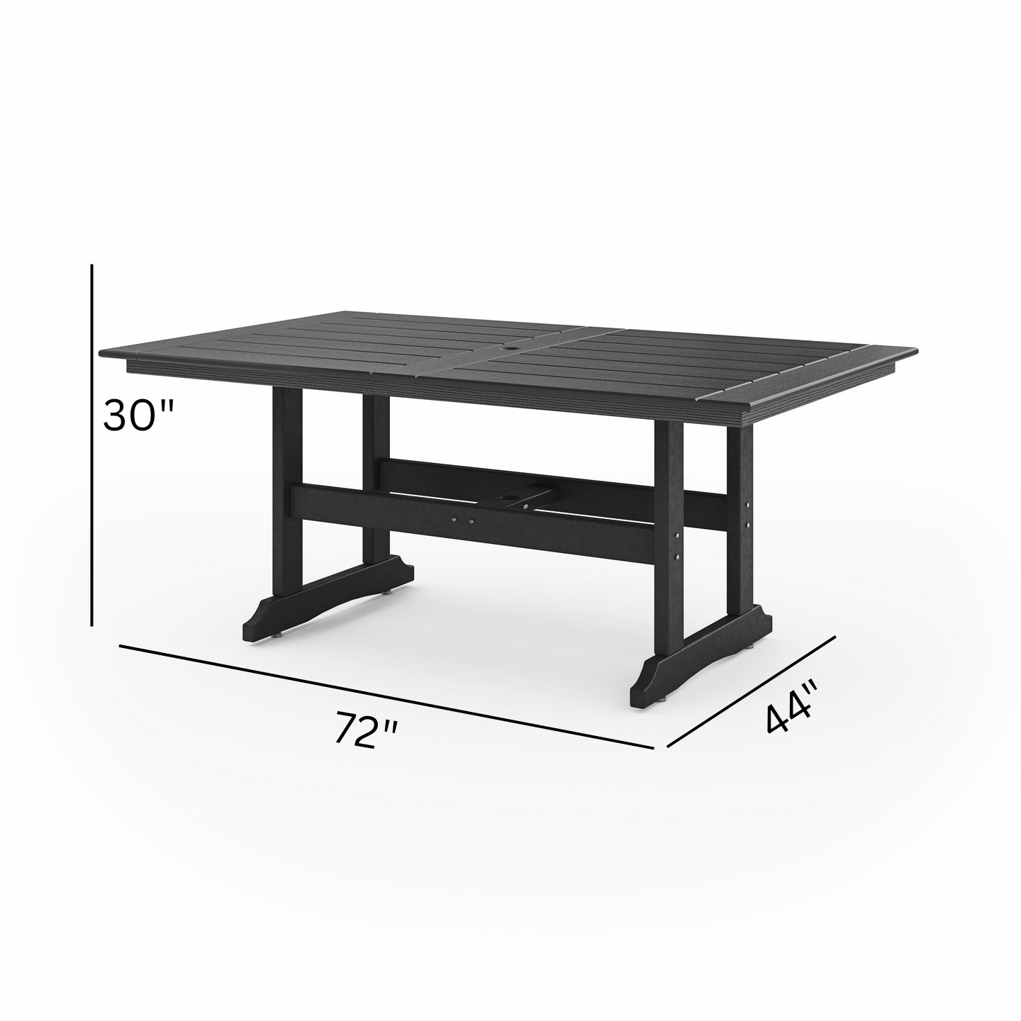 72" Savannah Farmhouse Dining Table