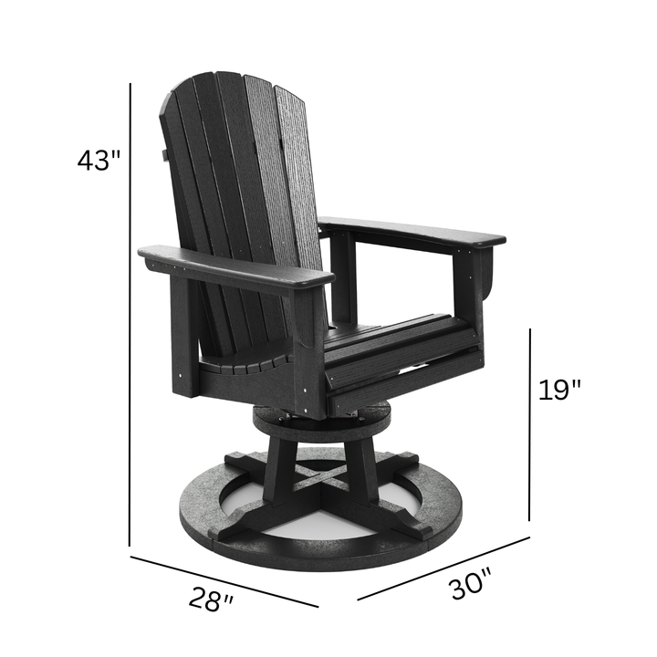 St. Simons Swivel Dining Chair