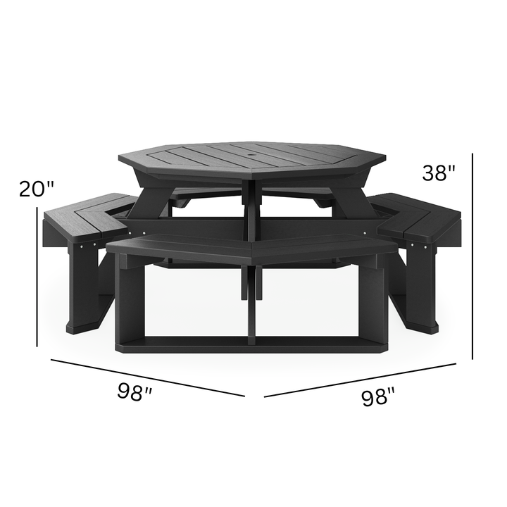 Octagon Picnic Table