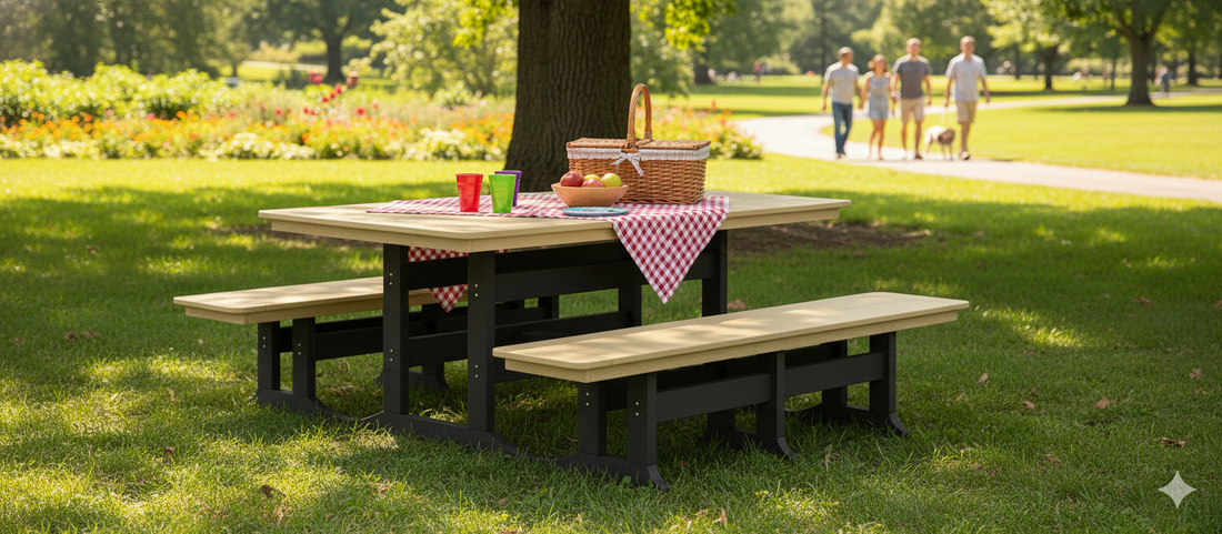 39X72 Picnic Table wBench Dining High
