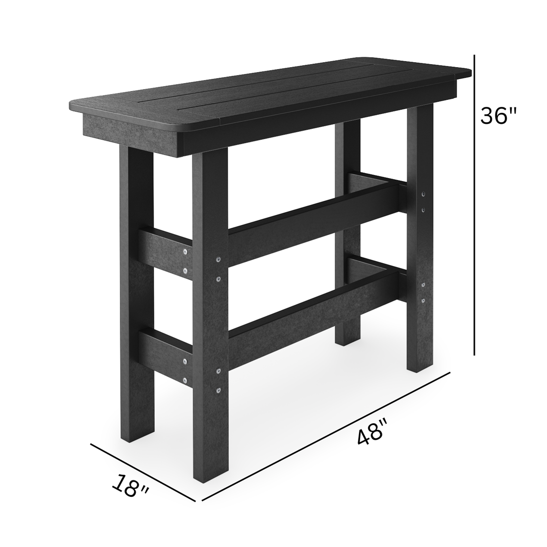 48 Rail Hugger Counter Table