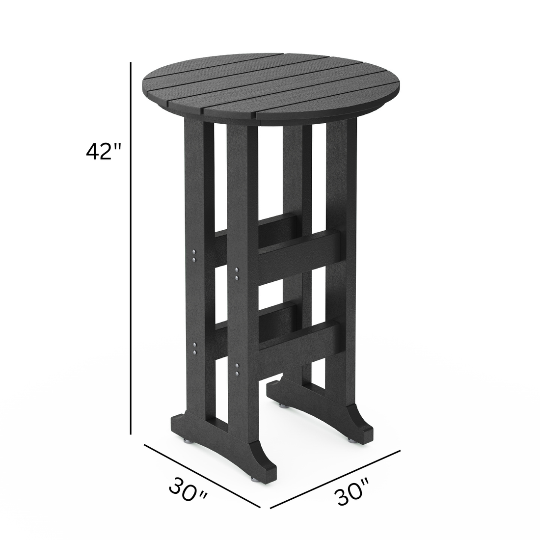 30" Round Bar Table
