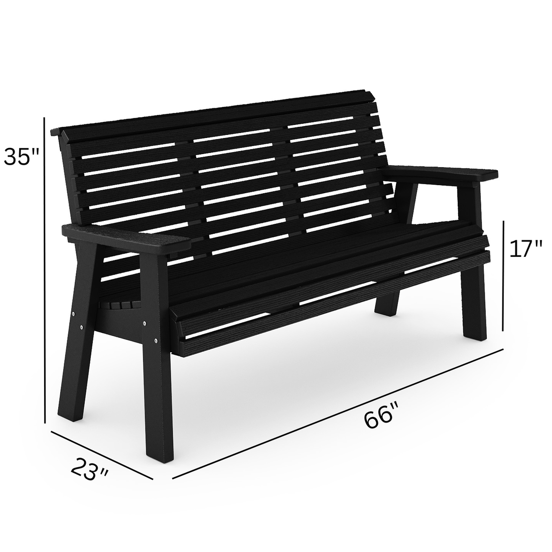 Traditional Porch Bench