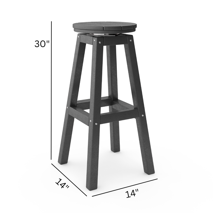 14" Round Bar Stool