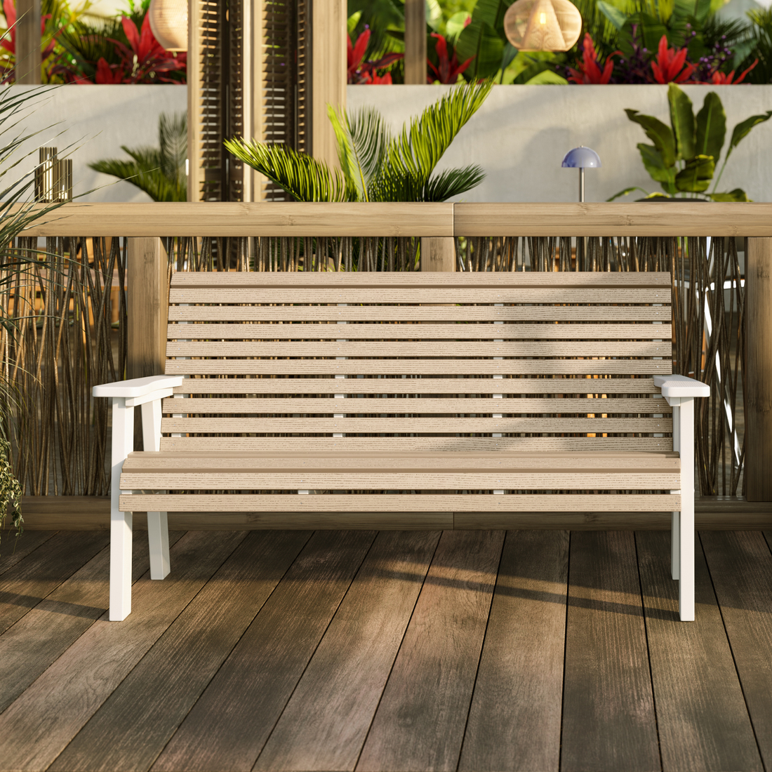 Traditional Porch Bench