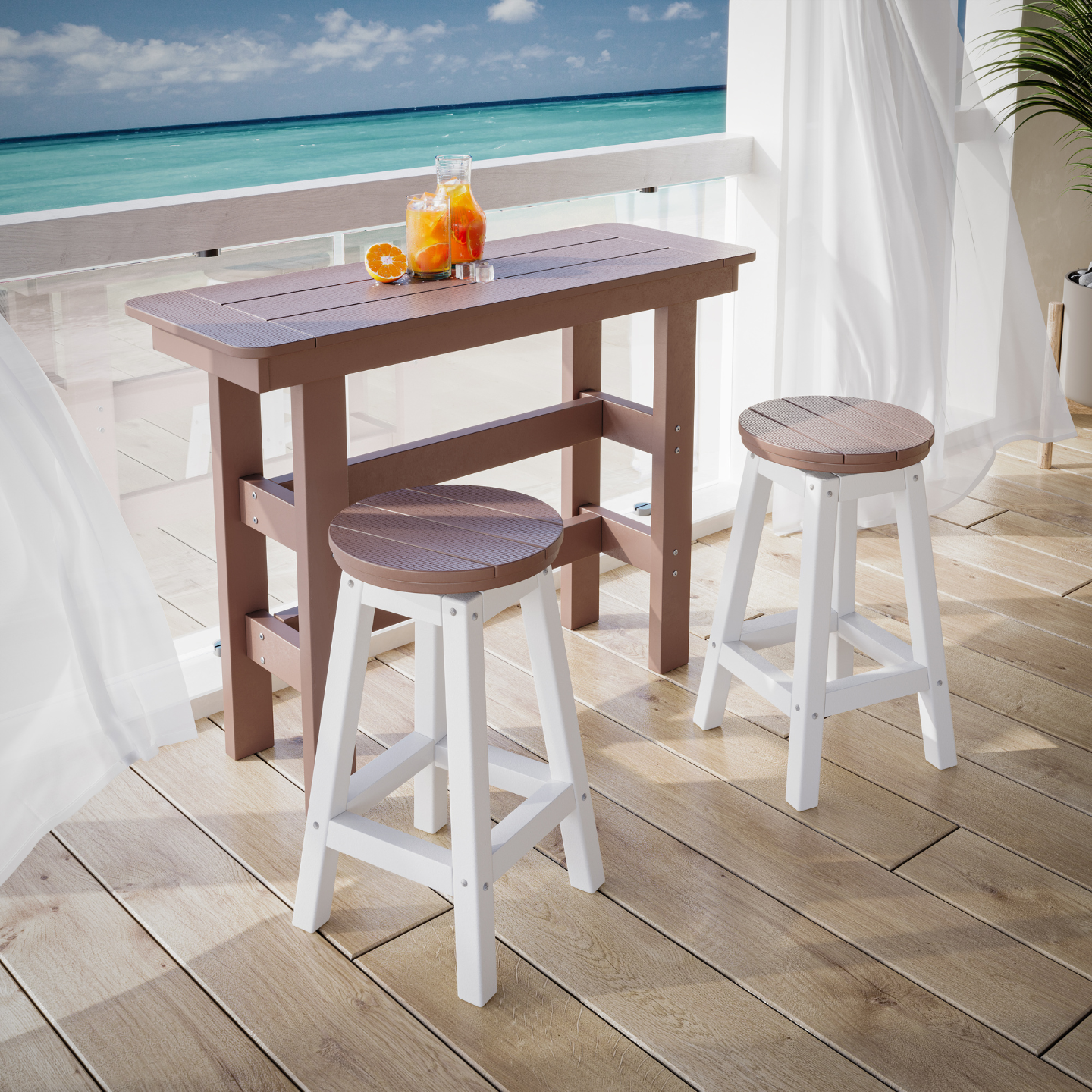 14" Round Counter Stool