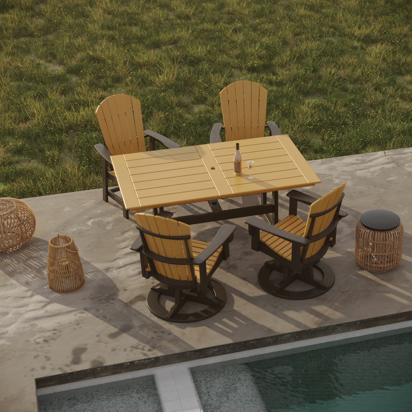 St Simons Swivel Dining Chair