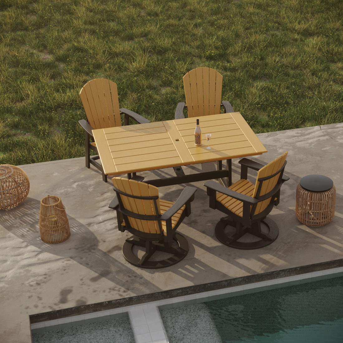 St Simons Swivel Dining Chair