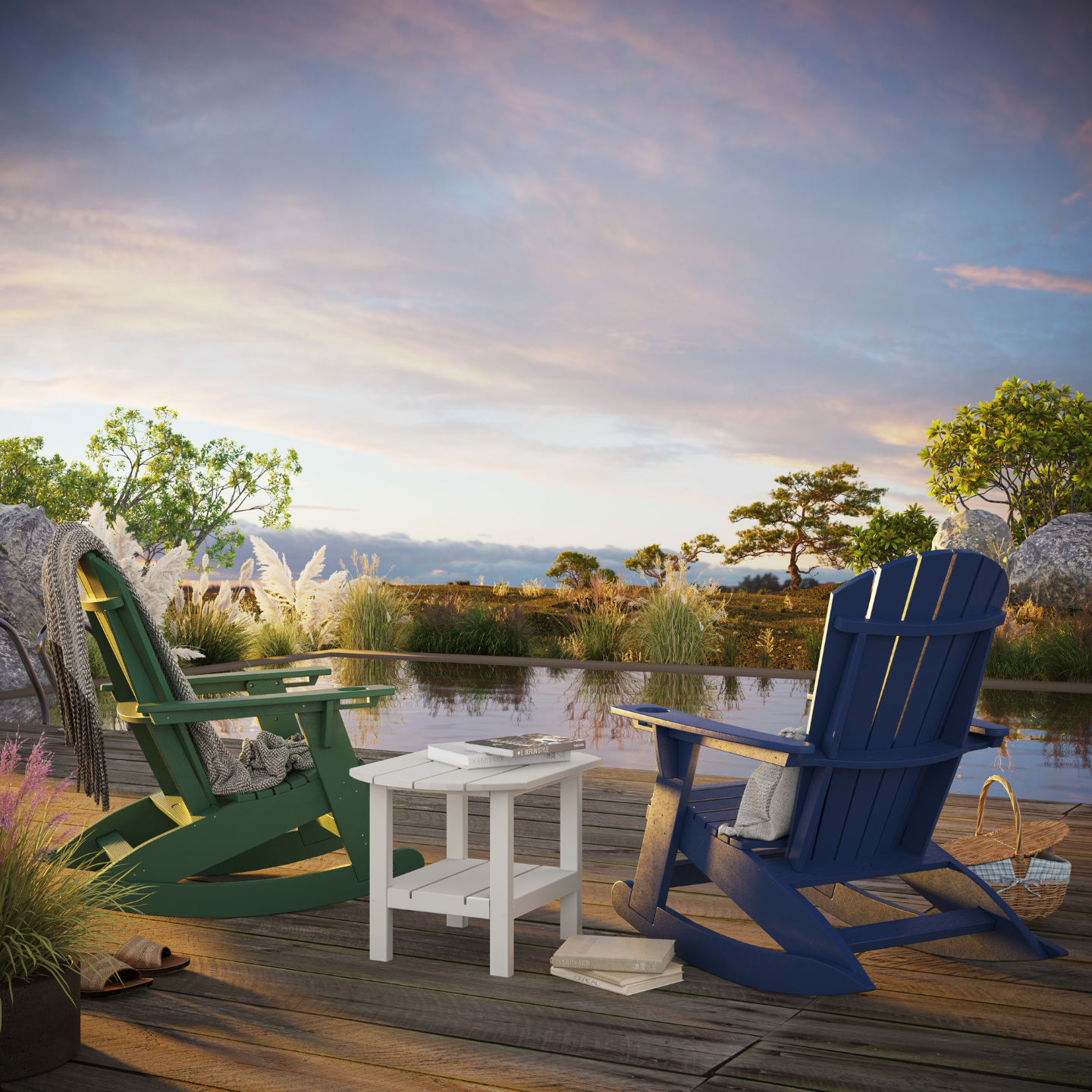 St Simons Adirondack Rocker