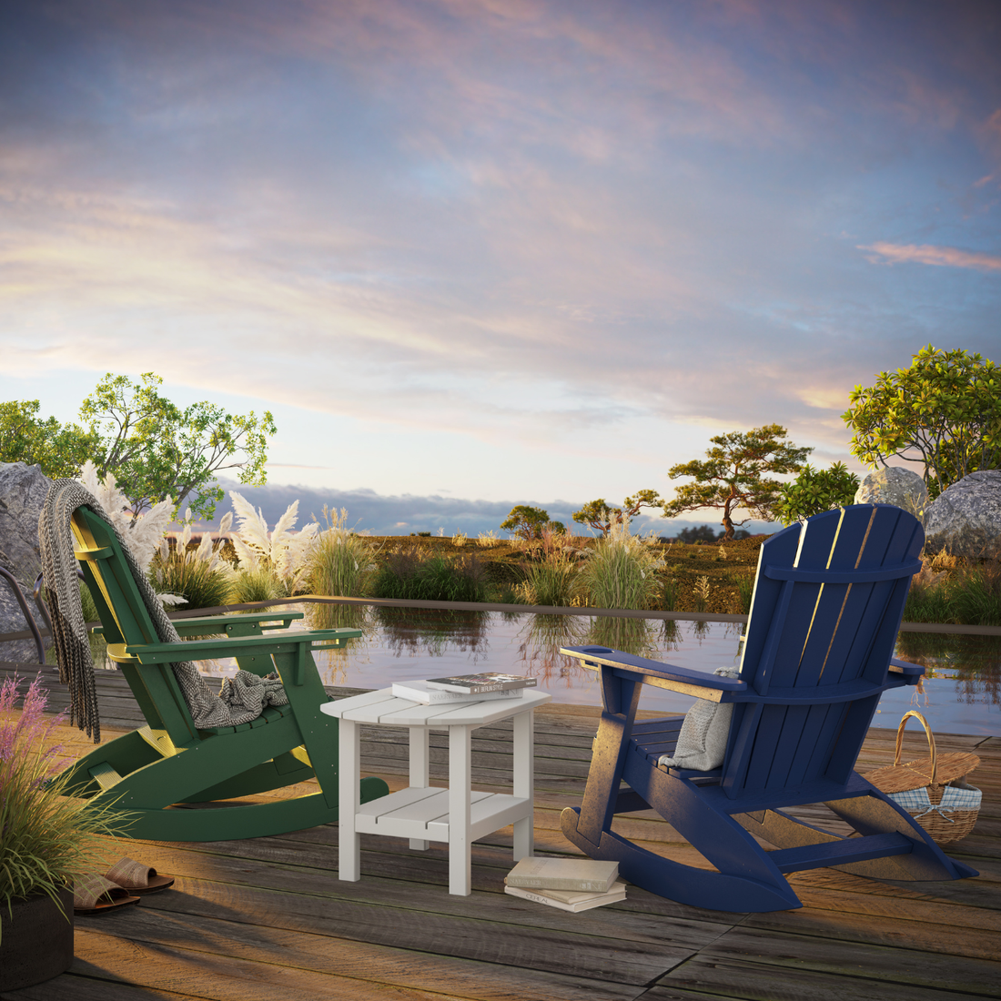 St Simons Adirondack Rocker