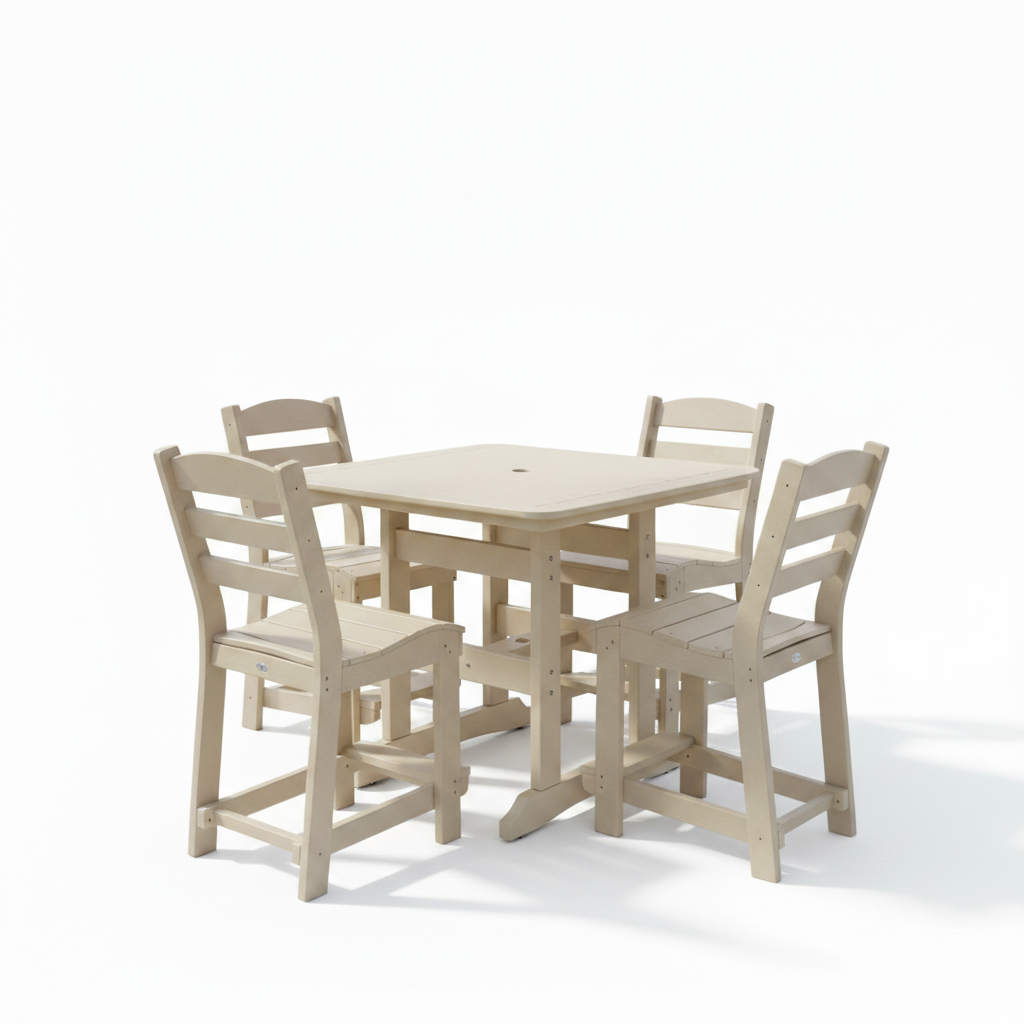 5pc Fairway Counter Height Dining Set | SoPoly